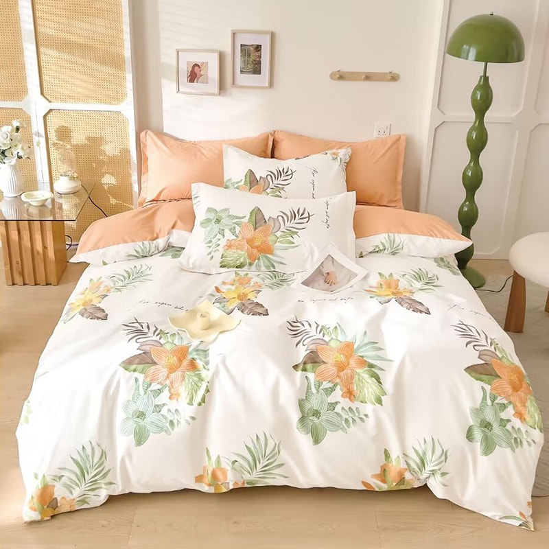 90 GSM 235 Width / 90 GSM 250 Width Polyester Bettblatt Set