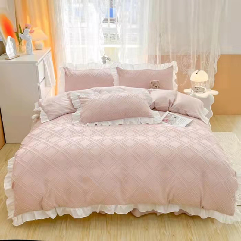 Luxus -Tufted Quilt Set