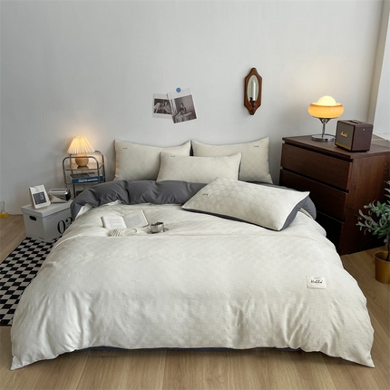 Polyester Bettlaken Set Minimalist Smooth Design