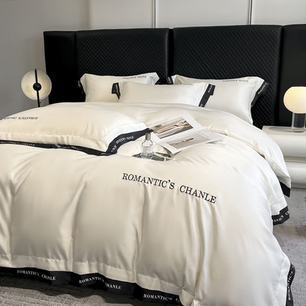 Tencel Bettlaken Set Minimalist Soft atmable