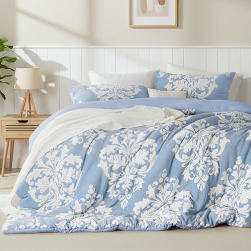 Ausbrenner-bedruckte Flanell-Winterdecke, böhmische Plüschdecke mit ultraweicher Mikrofaser-Rückseite, warme Ganzjahresbettwäsche